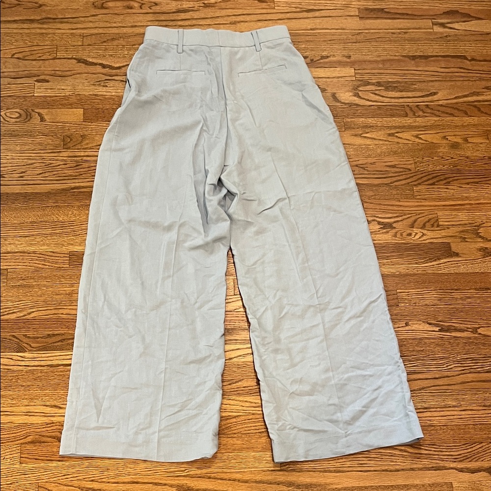 NWT House of Harlow Light Blue Wide-Leg Pants - Picture 6 of 6